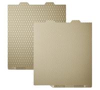 Antinsky Bambu Lab PEI Sheet Double Sided 184 x 184mm Flexible Magnetic Steel Sheet Easy to Remove Mold PEI Build Plate for Bambu Lab A1 Mini 3D Printers