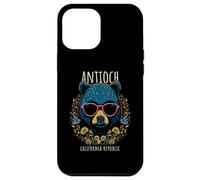 Antioch CA Fun Bear Wearing Glasses with Flowers Design Case for iPhone 12 Pro Max
