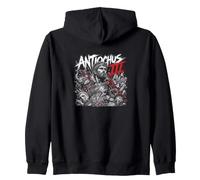 Antiochus III SPQR Warrior King Rome Zip Hoodie