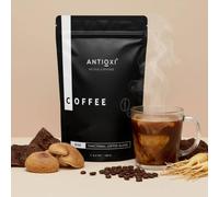 Antioxi Rise Instant Mushroom Coffee, Arabica Coffee with Chaga, Maitake & Ginseng Root Extract, 75g