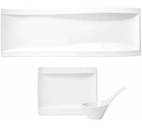 Antipasti Set 5 Pieces, Premium Porcelain, White - New Wave Villeroy & Boch