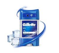 Antiperspirant Deodorant Gel For Men, 420 ml (70 ml x 6), 48-Hour Invisible Sweat and Odour Protection, Artic Ice