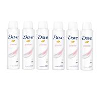 Dove Powder Deodorant Anti-Perspirant Spray , 0% ALCOHOL , 150mL , 6 PACK