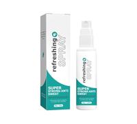 Antiperspirant Deodorant Spray, Anti Sweat Deodorant for Hyperhidrosis, Against Heavy Sweating on the face, Head, Underarm and Body, Invisible Spray Layer - No Gluing or White Residue (1)