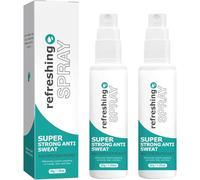 Antiperspirant Deodorant Spray, Anti Sweat Deodorant for Hyperhidrosis, Against Heavy Sweating on the face, Head, Underarm and Body, Invisible Spray Layer - No Gluing or White Residue (2)