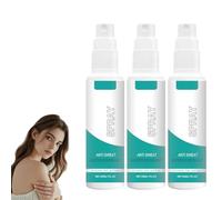 Antiperspirant Deodorant Spray, Anti Sweat Deodorant Protection for Face, Head, Underarm & Feet, Against Excessive Sweating & Odor, Long Lasting Keep Dry Refreshing Scent, Travel Size (3pcs)