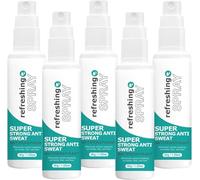 Antiperspirant Deodorant Spray, Refreshing Spray, Strong antiperspirant Hyperhidrosis Treatment, Against Heavy Sweating on the face, Head, Underarm and Body, face antiperspirant for all skin types (5)