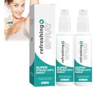 Antiperspirant Deodorant Spray, Refreshing Spray, Strong antiperspirant Hyperhidrosis Treatment, Against Heavy Sweating on the face, Head, Underarm and Body, face antiperspirant for all skin types (2)