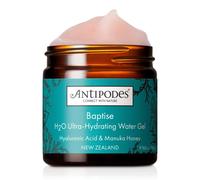 Baptise H2O Ultra-Hydrating Water Gel Moisturiser - Plant-based Hyaluronic Acid & Manuka Honey - Hydrating Moisturiser - Dry Skin, Dehydrated Skin & Most Skin Types - 15ml