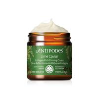 Antipodes Lime Caviar Firming Day Cream 60ml for Fine Lines & Mature Skin | Lime caviar AHAs, peptides and avocado oil visibly firm, smooth and replenish dry or mature skin for a plumper appearance