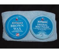 Antiquax Brown Wax & Original Polish 100ml & FREE Micro-fibreCloth