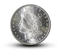 Antique 1885 S Morgan Silver Dollar Coins, Vintage Silver Coin, Collectible Old Coins for Collectors, Morgan Dollar Complete Set, Ancient Coin Collection