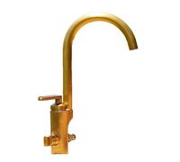 Antique 360° Pivoting Outdoor Faucet Double Outlet Garden Tap Anti Freeze Design Hot & Cold Water Splitter for Efficient Watering & Irrigation