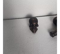 Antique Beautiful Stylish Designer Skull Head Handle for Walking Stick Canes Shaft (Only handle)