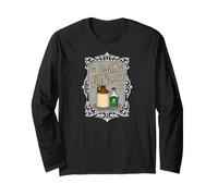 Antique Bottle Hunter Digging The Privy Excavator Long Sleeve T-Shirt