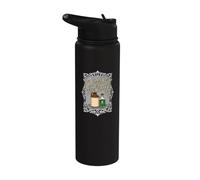 Antique Bottle Hunter Digging The Privy Excavator Stainless Steel Insulated Water Bottle