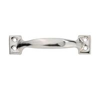 Antique Bow Style Door Pull Handle Heavy Barn Door Handle 5 in Fence Gate Coating Easy to Install Metal Sliding Pulls for Garage Pantry (C, 11. 9x2. 6x2. 7cm)