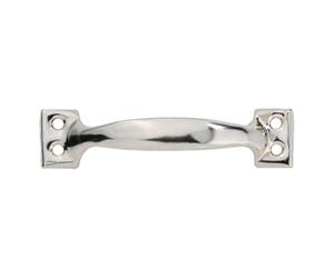 Antique Bow Style Door Pull Handle Heavy Barn Door Handle 5 in Fence Gate Coating Easy to Install Metal Sliding Pulls for Garage Pantry (C, 11. 9x2. 6x2. 7cm)