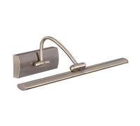 antique brass 51 led picture light with adjustable head