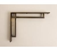 Antique Brass Art Deco Solid Brass Brackets | Shelving Heavy Solid Cast Brass | Sold Individually