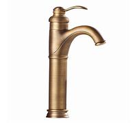 Antique Brass Bathroom Faucet Retro Single Handle Sink Mixer Tap Hot and Cold Water HighQuality Washbasin Faucet for Stylish Home Decor