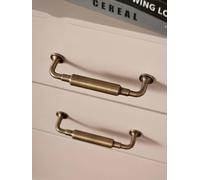 Antique Brass Furniture Handle Bronze Wardrobe Drawer Knob Brass Brushed T Bar Kitchen Cabinet Pull Hardware Accessories(Pitch-row-160mm)