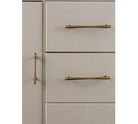 Antique Brass Furniture Handles Furniture Kitchen Cabinet T Bar Pulls Hardware Wardrobe Bronze Handle Drawer Gold Knob(B4-192mm)