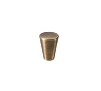 Antique Brass Furniture Pull Vintage Brass Drawer Knob Bronze Kitchen Cabinet Handles Copper Brass Cabinet T bar Pulls(Knob-19mm)