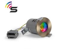 Antique Brass Gu10 Fire Rated Smart Led Downlight - Ip65 - Se Home