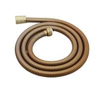 Antique Brass Handheld Shower Head with 1.5m Hose - Water-Saving Vintage Telephone Style Bathroom Spray for Elegant Shower Experience