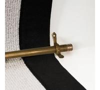 Antique Brass Stair Carpet Rods for Staircase - Adjustable 20-44 in, Set of 2/4/10/12/13(Brass-2pcs,20in/51cm)