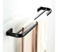 Antique Brass Towel Rack Wall Mounted Towel Bar 57 cm Double Towel Holder for Bathroom & Kitchen Stylish Bronze Towel Shelf for Hotels & Home Use