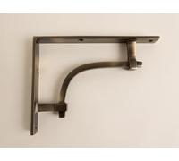 Antique Brass Vintage Industrial Style Solid Brass Shelf Brackets | Brass Shelving Heavy Solid Cast Brass | Sold Individually