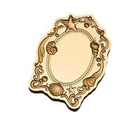 Antique Brass Wax Seal Stamp Head Engraved Embossing Tool Flower Frame for Letters Gift Wrapping Antique Embossed Wax Stamp