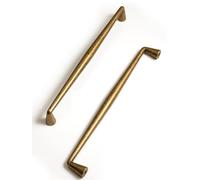 Antique Brass Zinc Alloy Cabinet Pull - 192mm (7.56") Hole Center Classic Vintage Drawer Handles, Kitchen Cabinet Bathroom Dresser Cabinet Hardware (2, Antique Brass, 192mm (7.56") Hole Centers)