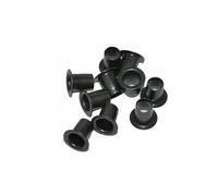 Antique Bronze Banjo Shelf Support Sockets for 6mm Holes, 8 Pack