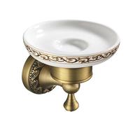 Antique Bronze Brass Soap Dish, Soap Holder Wall Mounted Bathroom Hardware Accessories,Pattern Carving Design