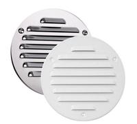 Antique Brown Round Air Vent Grille 125mm With Fly Screen Mta16An
