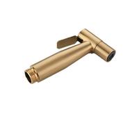 Antique Brushed Gold Held Bidet Sprayer Stainless Steel Toilet Faucet Valve Jet Set Shower Head,Bibcock,As Shown (Bidet As Shown) (Spray As Shown)