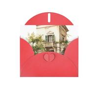 Antique Building with Roman Olive Branch and Greek Greeting Card With Envelope, Birthday Card, Christmas Card, Invitation Card, 3 Colors