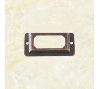 Antique Business Card Holder Label Business Card Frame Drawer Decorative Gift Box tin Frame Handle Qinggu 68 * 33mm(1-10pcs)