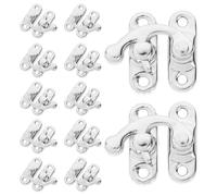 Antique Cabinet Latch Silver Iron 20pcs Vintage Hardware