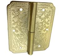 Antique Carved Brass Cabinet Door Hinges Furniture Repair Hinge Drawer Door Hinge Decorative Fittings Hardware Furniture Repair Hinges