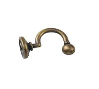Antique Coat Decorative Packaging Accessories Cabinet Hook zinc Alloy Hook Single Hook Retro Bronze(B-481)
