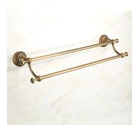 Antique Copper Bathroom Accessories Set - Retro Towel Rack, Towel Bar, Toilet Brush Holder, Paper Holder & Towel Ring for Stylish Home Decor