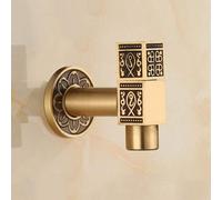 Antique Copper Brass Faucet for Mop & Washing Machine, Single Cold Water Tap, SLE, Design, Ideal for Kitchen & Laundry Use