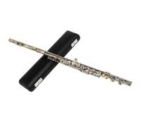 Antique Copper C Tone 16 Keys Closed Hole Flute Instrument Set With Case Cloth Gloves Accessories Flute for Beginner