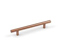 Antique Copper Kitchen Cupboard Handle 128mm Hole Centre 10 Pack T Bar Cabinet Drawer Pull