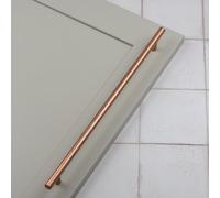Antique Copper Kitchen Cupboard Handle 320mm Hole Centre 10 Pack T Bar Cabinet Drawer Pull