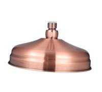 Antique Copper Rainfall Shower Head - Easy Tool-Free Installation Stylish Classic Design for Elegant Bathroom Decor High-Pressure Practical Use